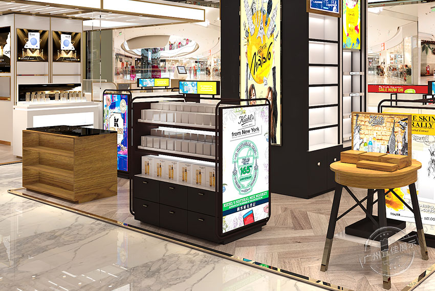 科颜氏Kiehl's 化妆品展示柜