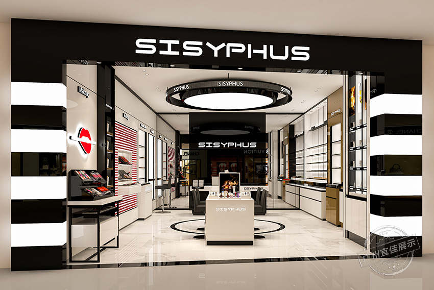 整店化妆品展柜