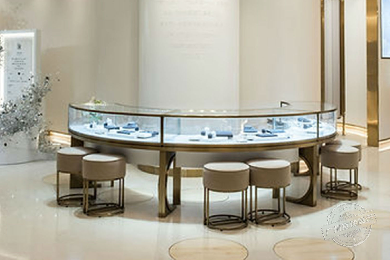 DR新形象 珠宝展柜