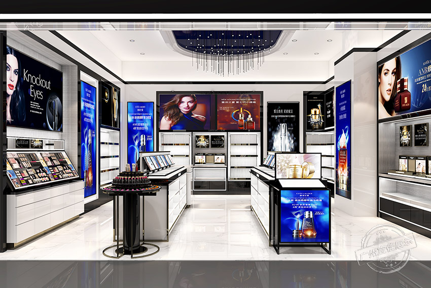 Estee Lauder 化妆品展柜