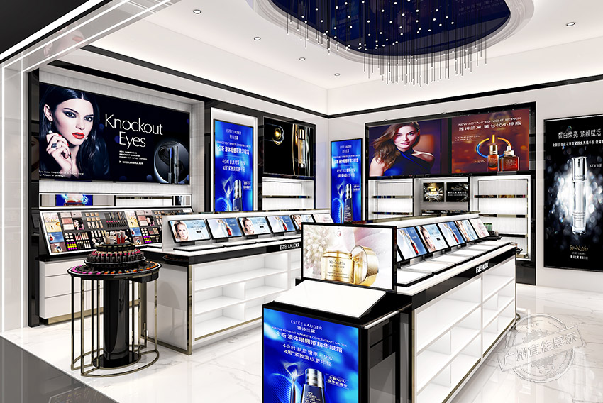Estee Lauder 化妆品展柜