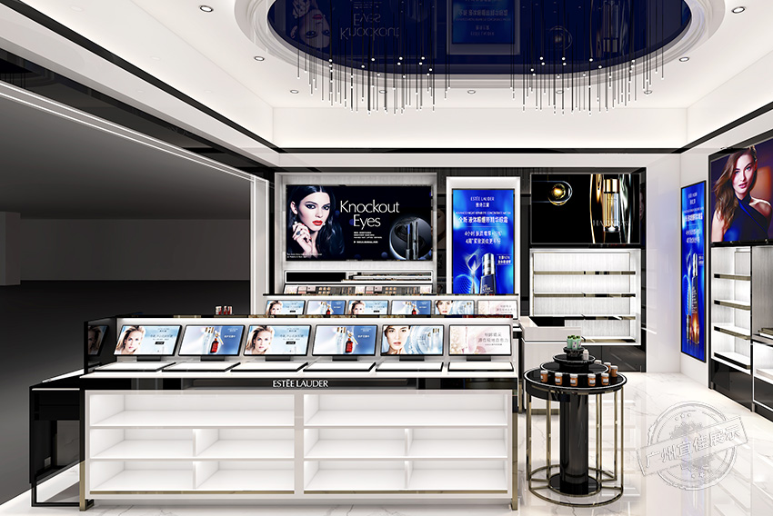 Estee Lauder 化妆品展柜