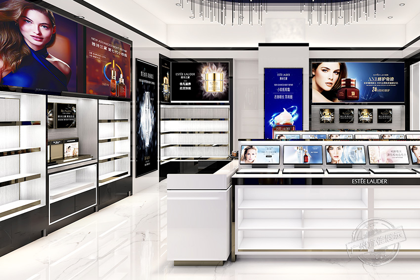 Estee Lauder 化妆品展柜