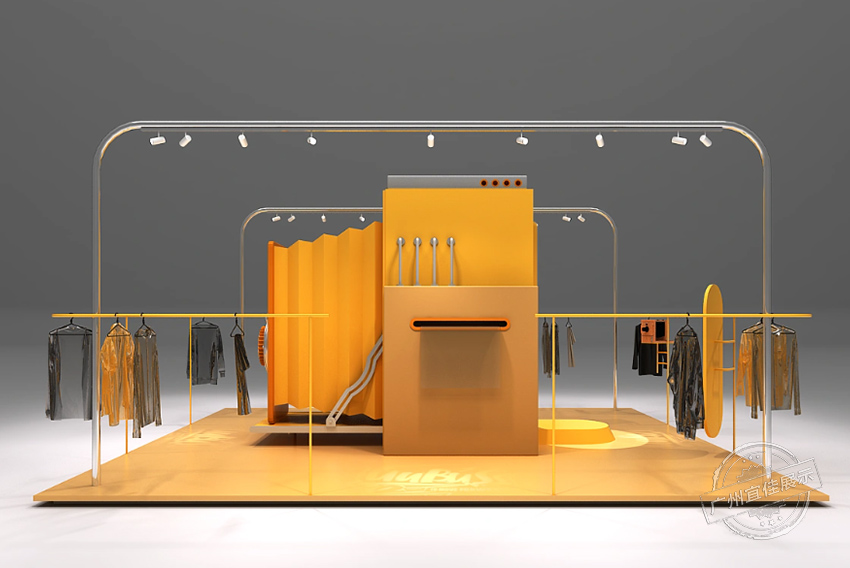 高端服装展示柜