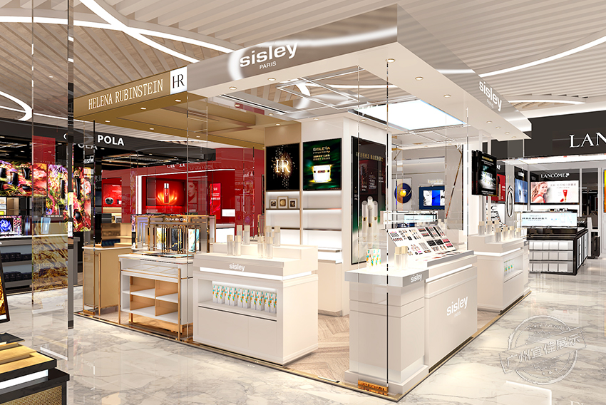 Sisley 化妆品展柜