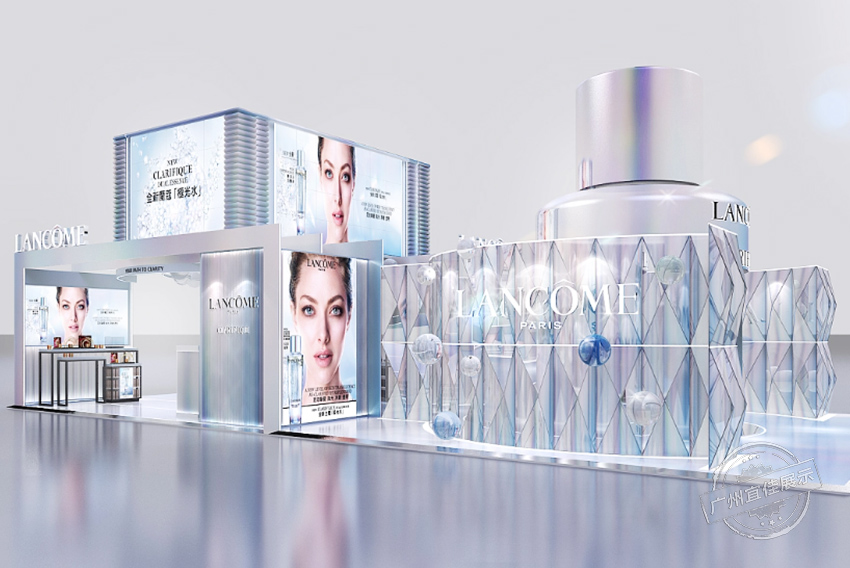LANCOME兰蔻 快闪店化妆品展柜