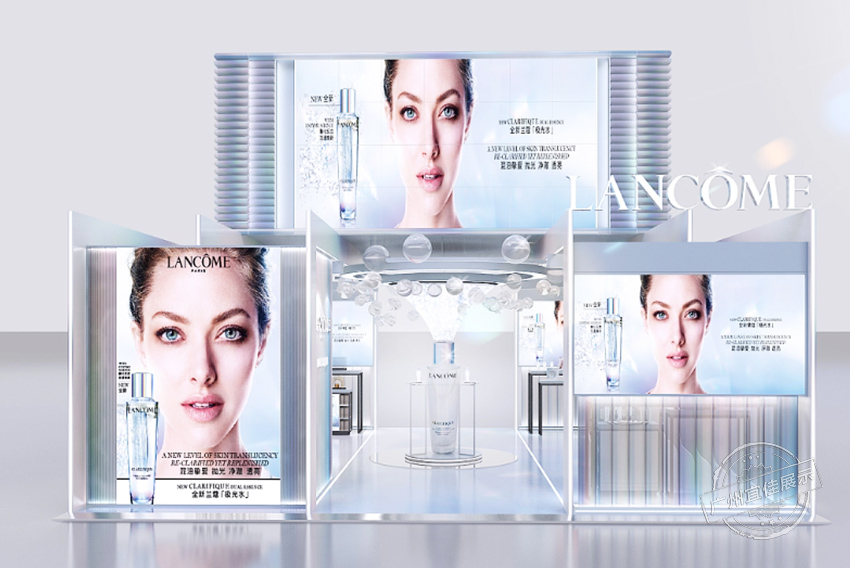 LANCOME兰蔻 快闪店化妆品展柜
