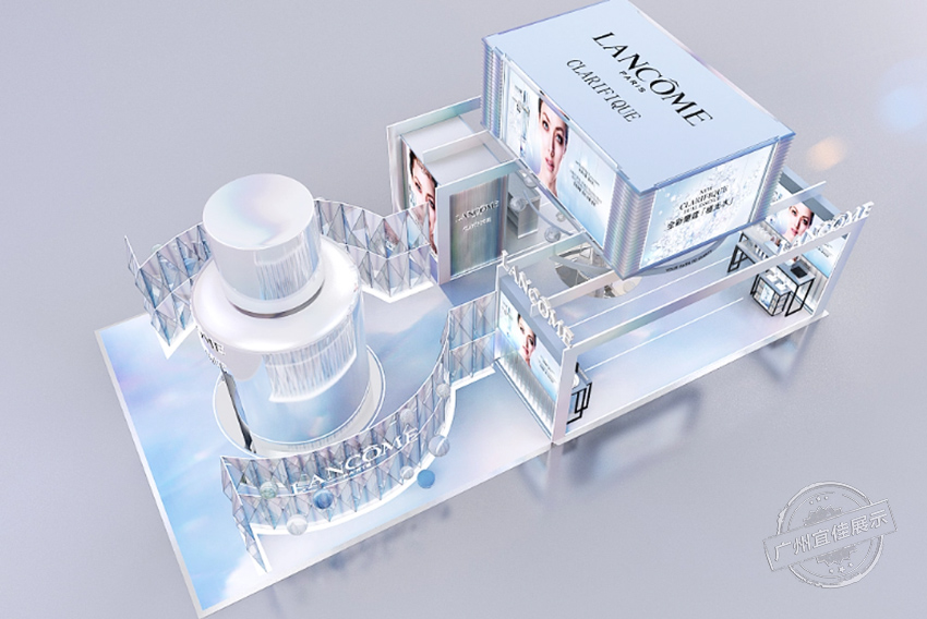 LANCOME兰蔻 快闪店化妆品展柜