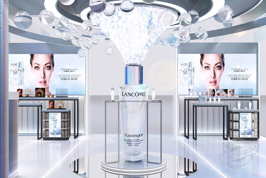 LANCOME兰蔻 快闪店化妆品展柜