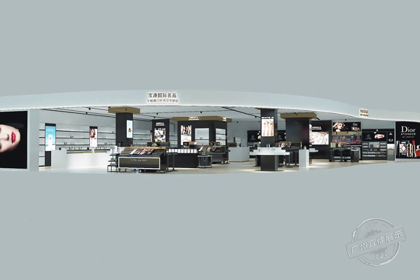 化妆品展柜 集合店（佛山长华汇店）
