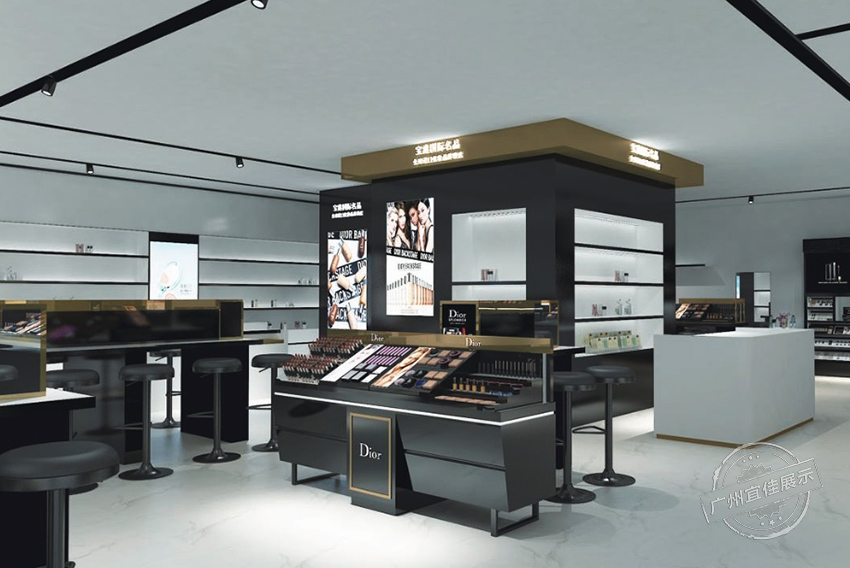 化妆品展柜 集合店（佛山长华汇店）