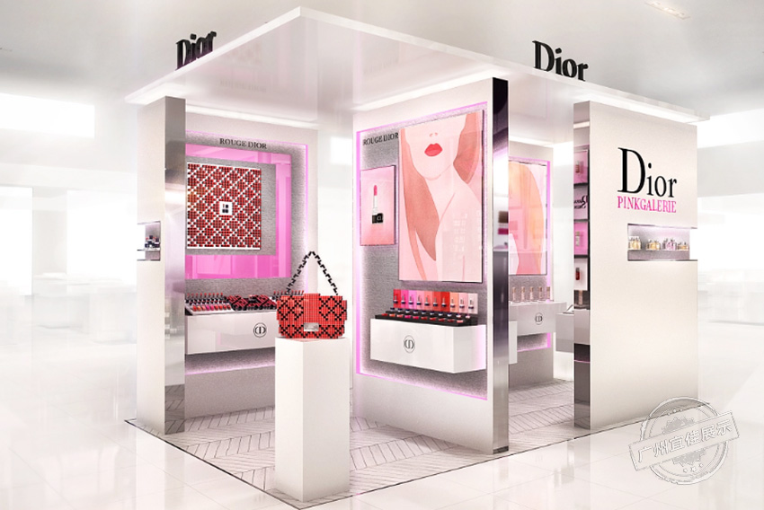 Dior 化妆品中岛柜