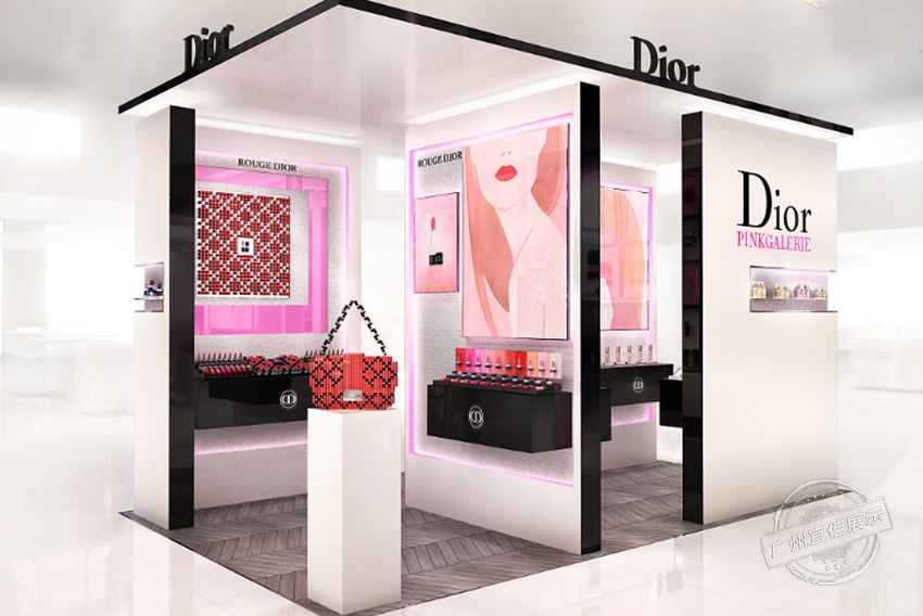 Dior 化妆品中岛柜