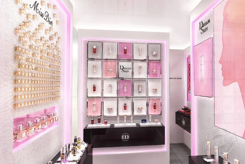 Dior 化妆品中岛柜