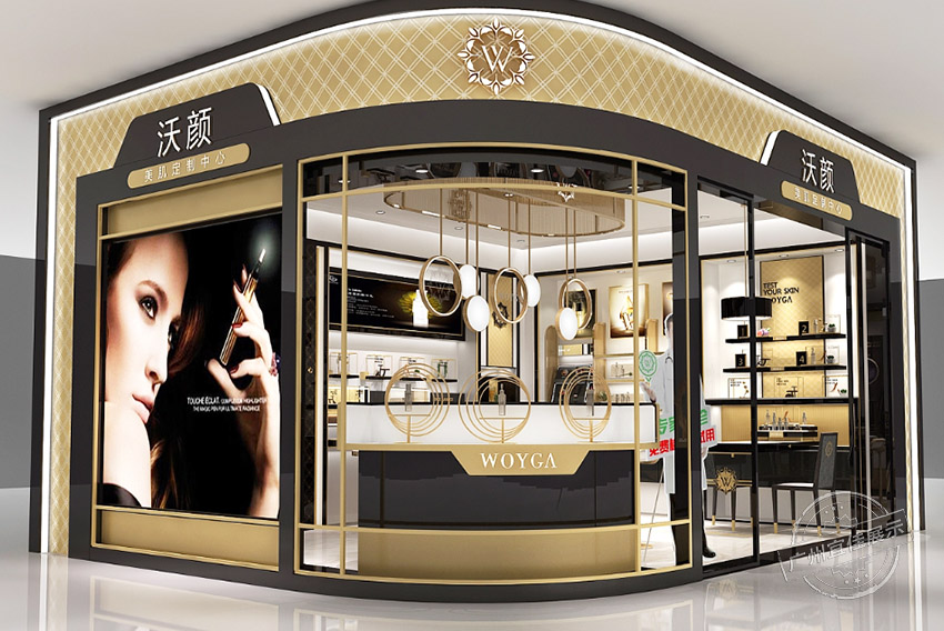 沃颜 化妆品展柜