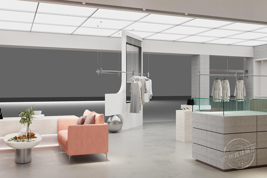 Stella Mccartney 快闪店服装展柜