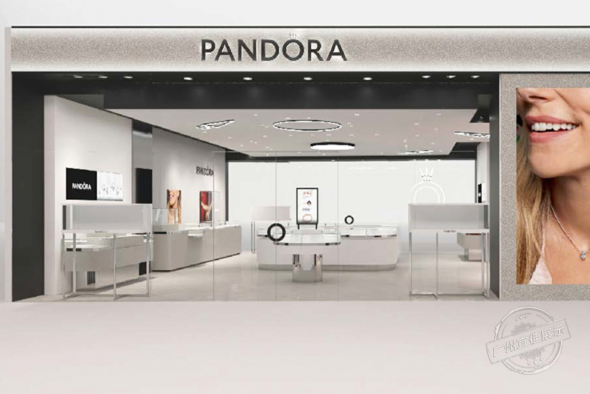 潘多拉PANDORA 珠宝展柜（厦门SM新生活广场店）