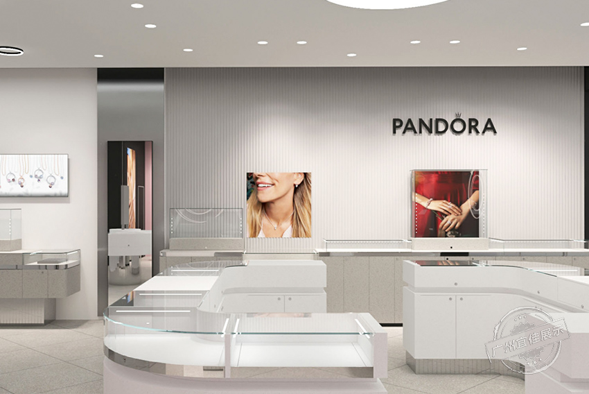 潘多拉PANDORA 珠宝展柜（厦门SM新生活广场店）