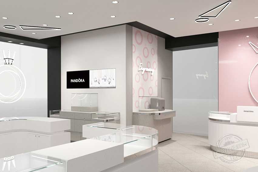 潘多拉PANDORA 珠宝展柜（厦门SM新生活广场店）