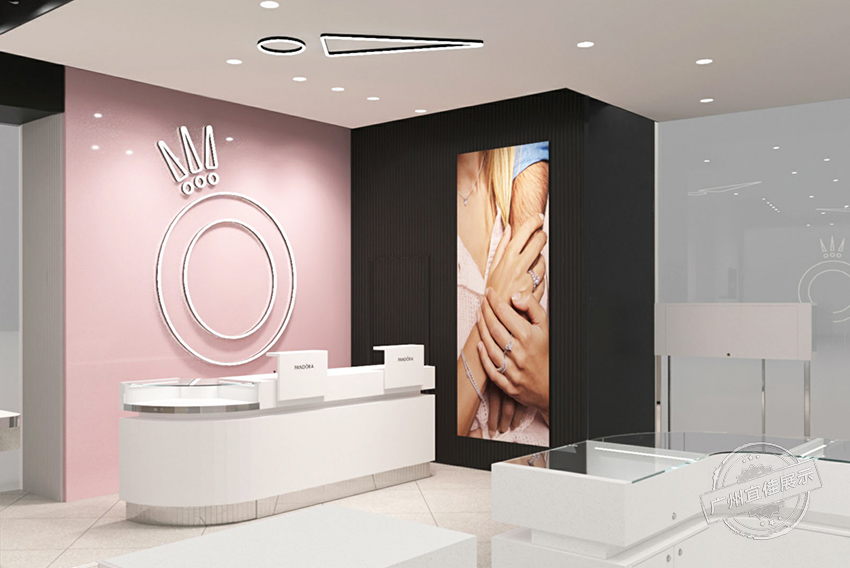 潘多拉PANDORA 珠宝展柜（厦门SM新生活广场店）