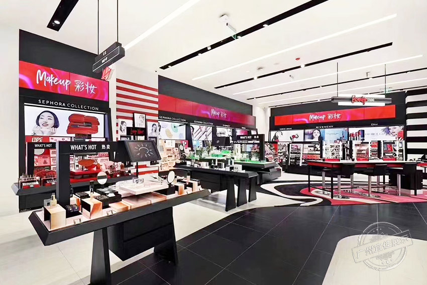 丝芙兰SEPHORA 化妆品展柜