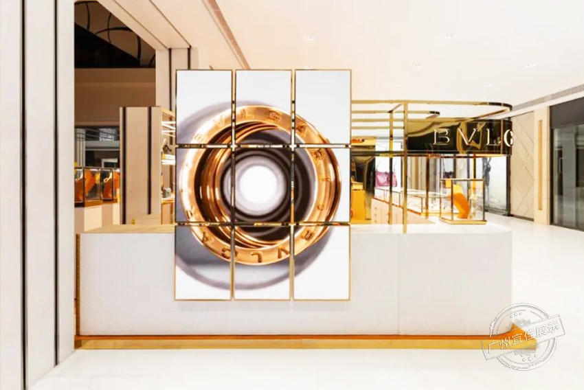 BVLGARI 精品店珠宝展柜