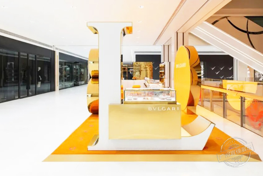 BVLGARI 精品店珠宝展柜