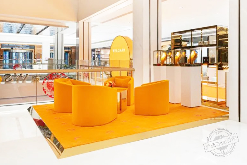 BVLGARI 精品店珠宝展柜