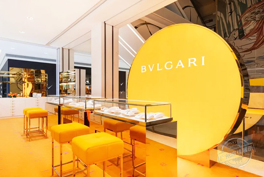 BVLGARI 精品店珠宝展柜