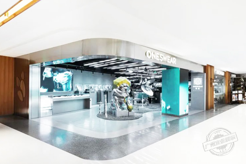 梵誓品牌 珠宝展柜（上海新天地店）