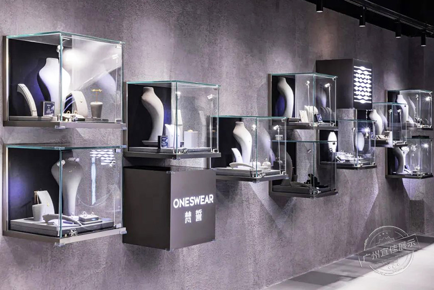 梵誓品牌 珠宝展柜（上海新天地店）