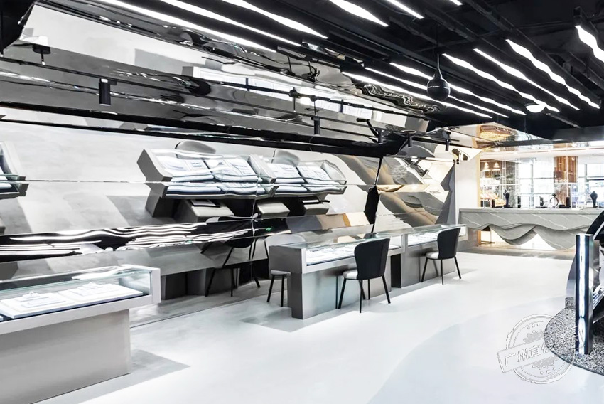 梵誓品牌 珠宝展柜（上海新天地店）