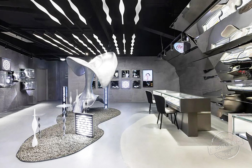 梵誓品牌 珠宝展柜（上海新天地店）