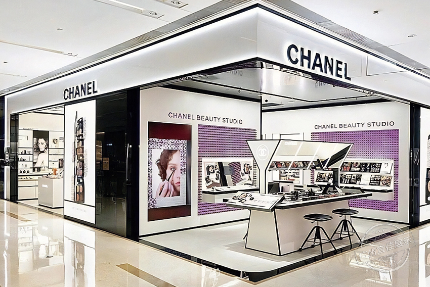 CHANEL香奈儿 高端化妆品展柜