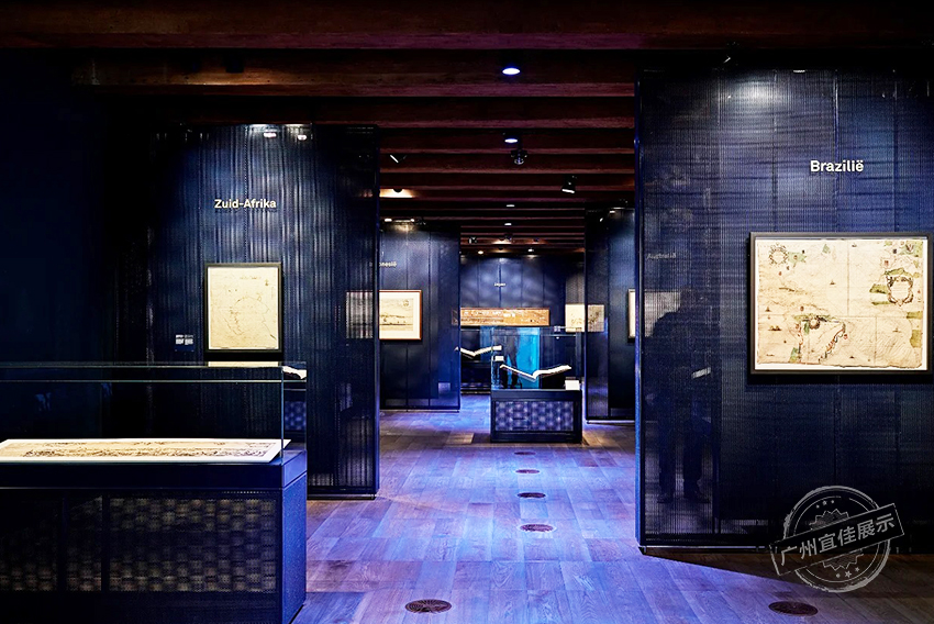海洋博物馆展示柜