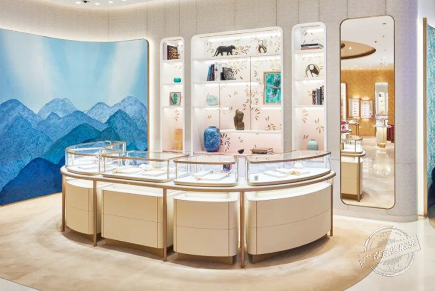 高端品牌珠宝展柜定制