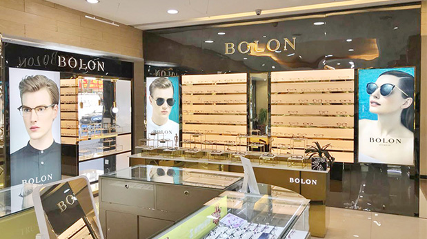 BOLON浙江台州店柜台定制案例