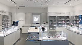 北京珠宝展柜制作-施华洛世奇展柜