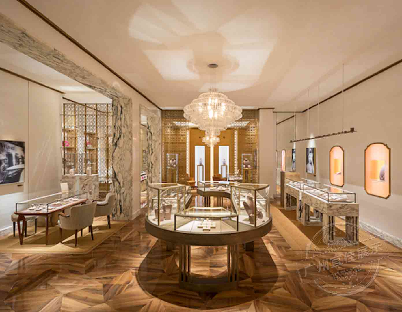 宝格丽 珠宝展柜