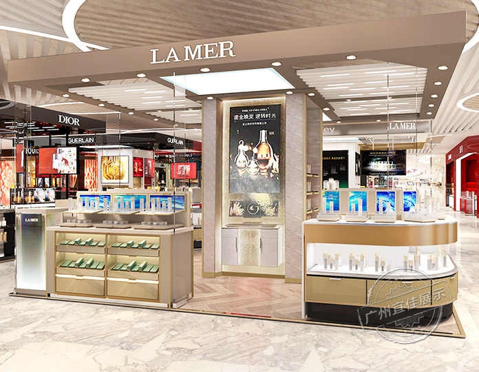 LA MER 护肤品展柜