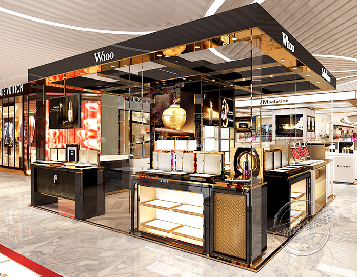 whoo 化妆品展柜