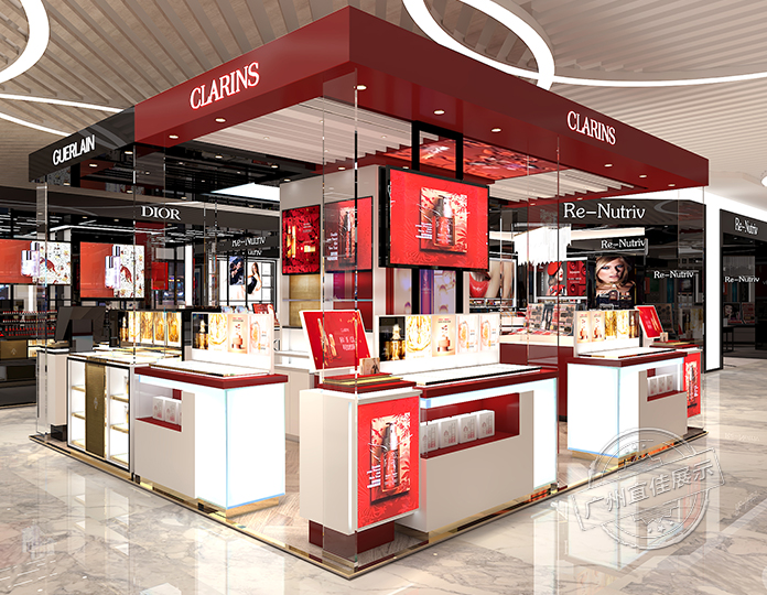 Clarins娇韵诗 化妆品展柜
