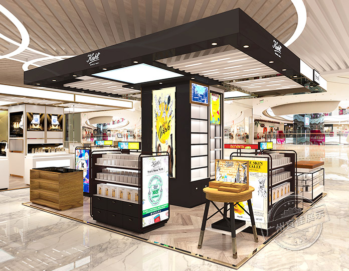 科颜氏Kiehl's 化妆品展示柜 科颜氏Kiehl's 化妆品展示柜