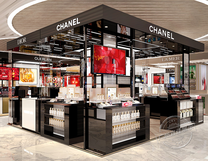 香奈儿CHANEL 化妆品展柜