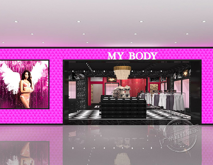 MOBODY 服装展柜（拉萨万达店）