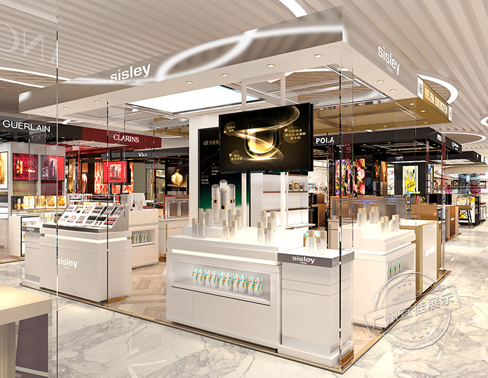 Sisley 化妆品展柜