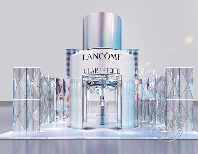 LANCOME兰蔻 快闪店化妆品展柜