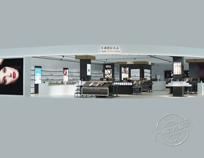 化妆品展柜 集合店（佛山长华汇店）