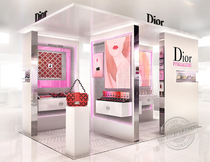 Dior 化妆品中岛柜