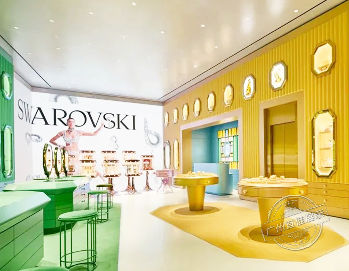 施华洛世奇旗舰店 珠宝展柜